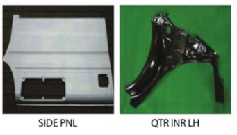 SIDE PNL, QTR INR LH, DR INR LH, T-LID INR Image
