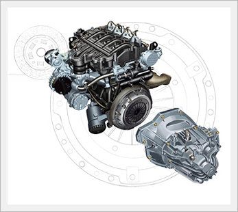 Clutch Cover & Disc Parts, Delivery Pipe Parts & Assembly Image