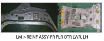 Press casting, mold Image